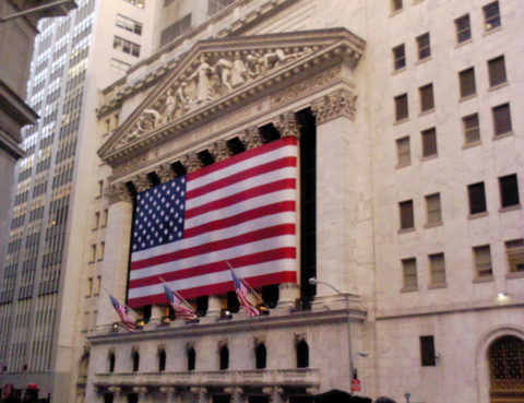 Exterior of New York Stock Exchange