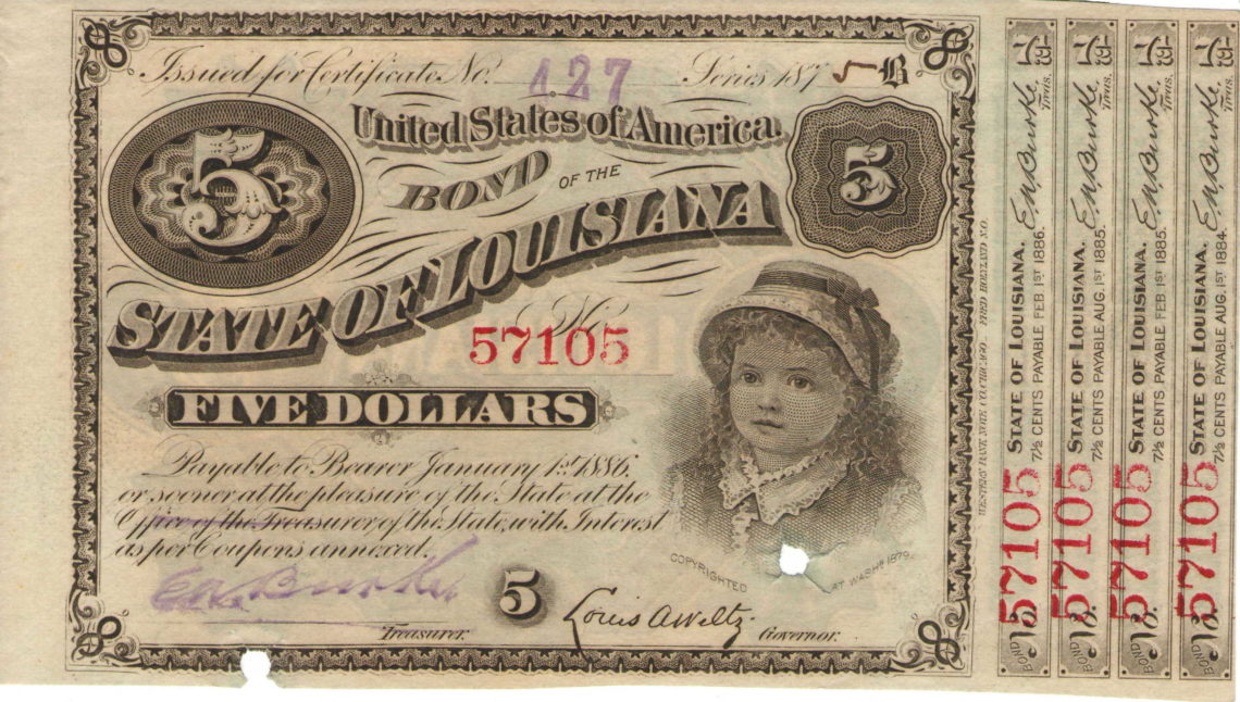 a vintage bond certificate