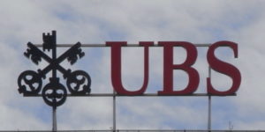 The key logo of the Swiss UBS Financial Services