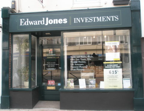 edward jones storefront