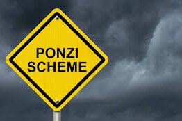 Ponzi Scheme sign
