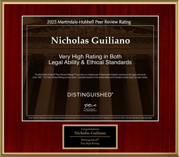 Best investment lawyers plaque