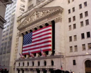 Exterior of New York Stock Exchange