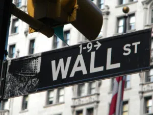 image of Wall Street sign