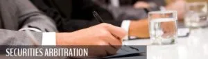image of Securities Arbitration text