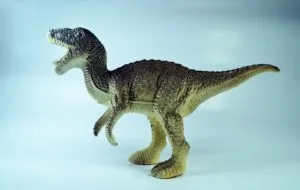 image of plastic dinosaurus rex