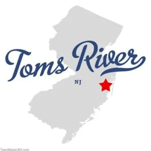 map of Toms River logo
