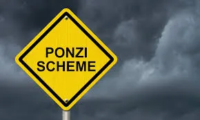 Ponzi Scheme sign